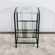 Table d’appoint Vintage avec Porte-revues Scoubidou - 1950
