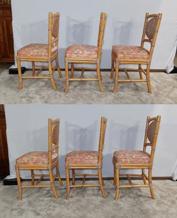 Suite de 6 Chaises Gasparucci Italo - 1970