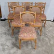 Suite de 6 Chaises Gasparucci Italo - 1970