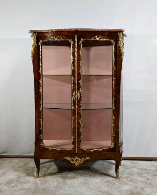LOUIS XV STYLE DISPLAY CABINET