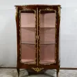 Vitrine 2 Portes en Palissandre, style Louis XV, époque Napoléon III – Milieu XIXe