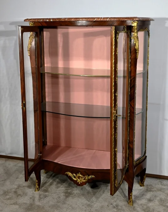 LOUIS XV STYLE DISPLAY CABINET