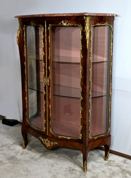 LOUIS XV STYLE DISPLAY CABINET