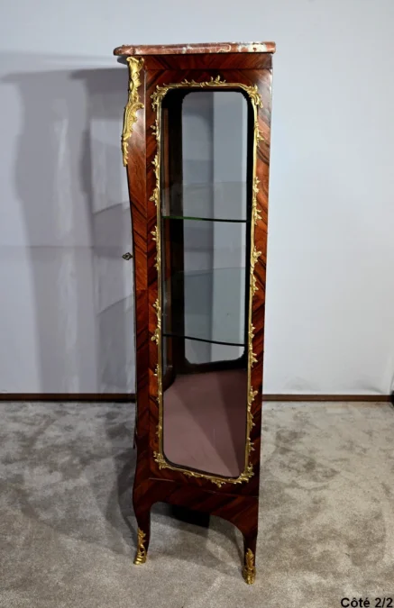 LOUIS XV STYLE DISPLAY CABINET