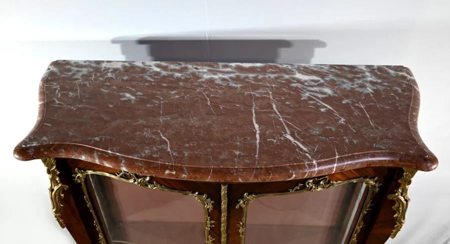LOUIS XV STYLE DISPLAY CABINET