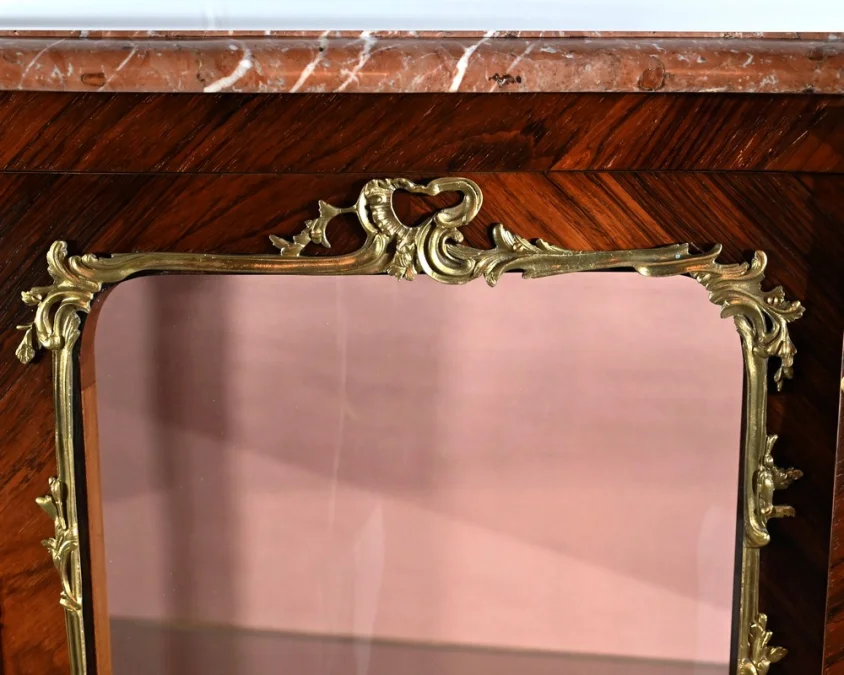 LOUIS XV STYLE DISPLAY CABINET