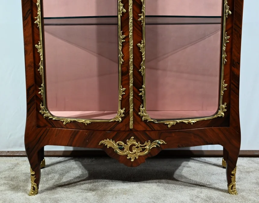 LOUIS XV STYLE DISPLAY CABINET