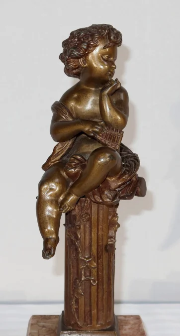 PAAR STATUETTEN von AUGUSTE MOREAU