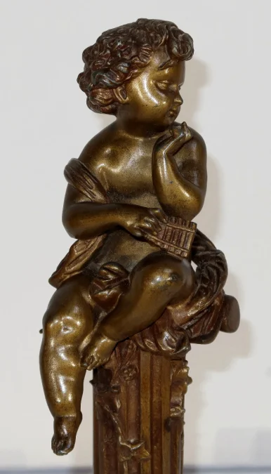 PAAR STATUETTEN von AUGUSTE MOREAU