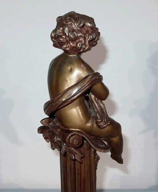 PAAR STATUETTEN von AUGUSTE MOREAU