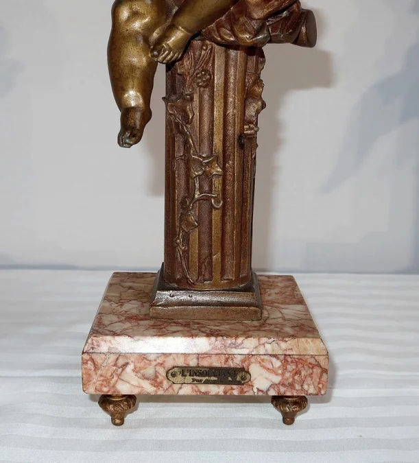 PAAR STATUETTEN von AUGUSTE MOREAU