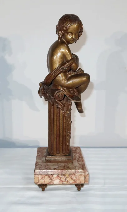 PAAR STATUETTEN von AUGUSTE MOREAU