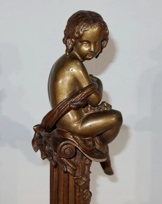 PAAR STATUETTEN von AUGUSTE MOREAU