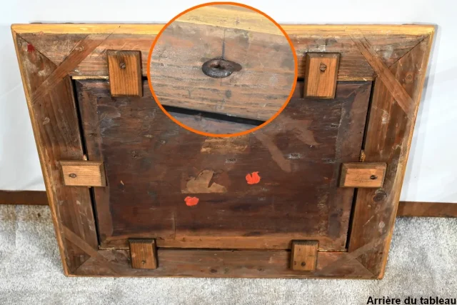 NINETEENTH CENTURY OIL ON WOOD