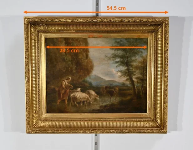 NINETEENTH CENTURY OIL ON WOOD