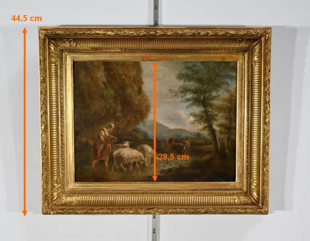 NINETEENTH CENTURY OIL ON WOOD