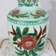 Vase en Porcelaine de Limoges et à décors de Fleurs– Début XXe