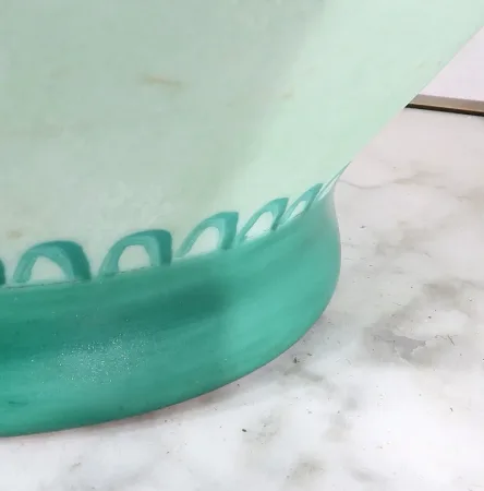 Vase en Porcelaine de Limoges et à décors de Fleurs– Début XXe