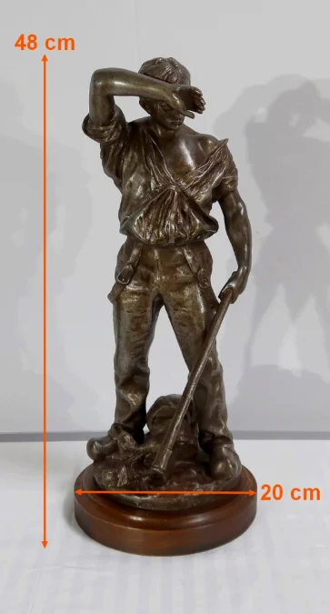 STATUETTE von A.GAUDEZ