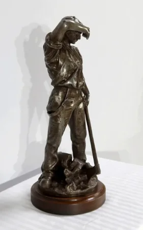 Sculpture « Le Bucheron », A.Gaudez – Début XXe