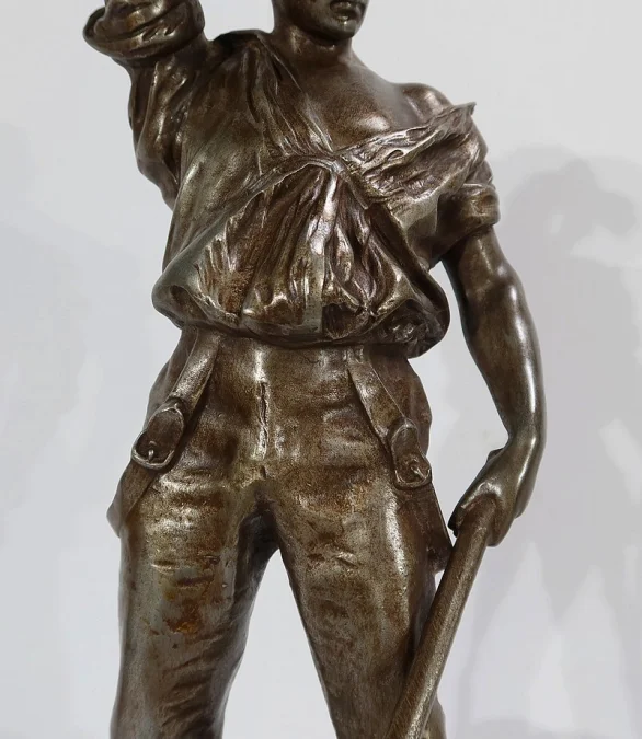 STATUETTE von A.GAUDEZ