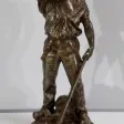 Sculpture « Le Bucheron », A.Gaudez – Début XXe