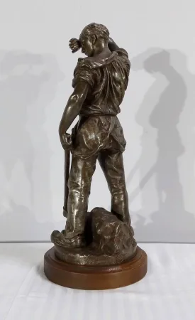 Sculpture « Le Bucheron », A.Gaudez – Début XXe