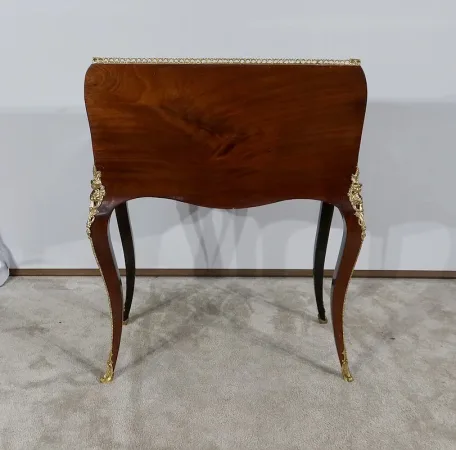 Bureau de Pente en Bois Précieux, époque Napoléon III - Milieu XIXe