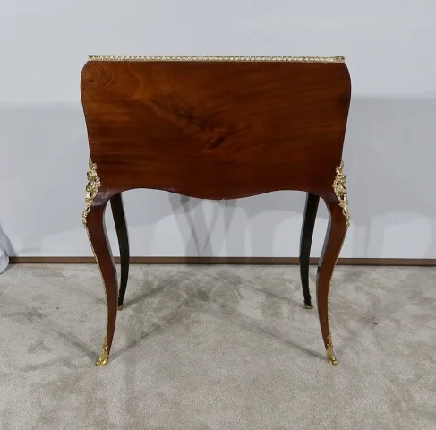 Bureau de Pente en Bois Précieux, époque Napoléon III - Milieu XIXe