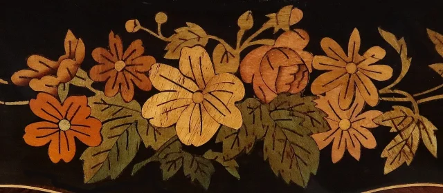 Bureau de Pente en Bois Précieux, époque Napoléon III - Milieu XIXe