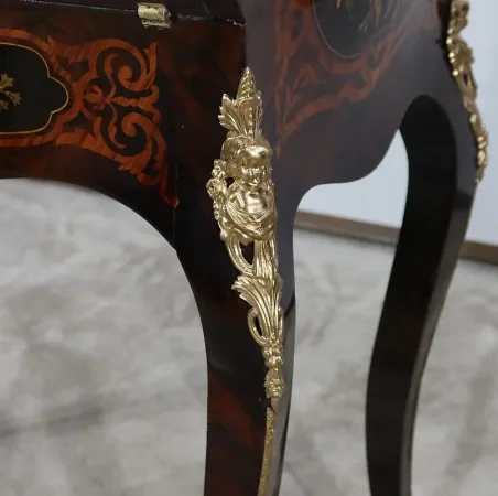 Bureau de Pente en Bois Précieux, époque Napoléon III - Milieu XIXe