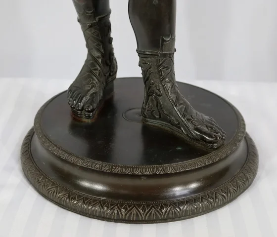 Important Bronze « Narcisse » de M. Amodio  – Fin XIXe