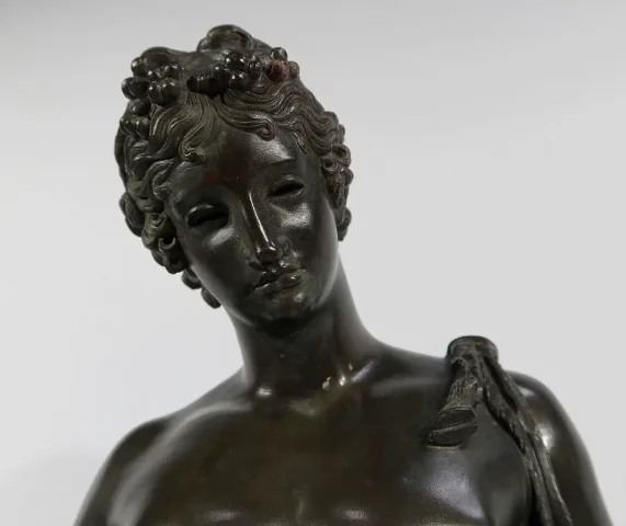 Important Bronze « Narcisse » de M. Amodio  – Fin XIXe
