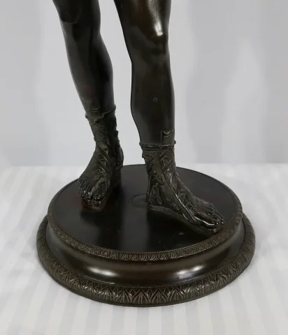 Important Bronze « Narcisse » de M. Amodio  – Fin XIXe