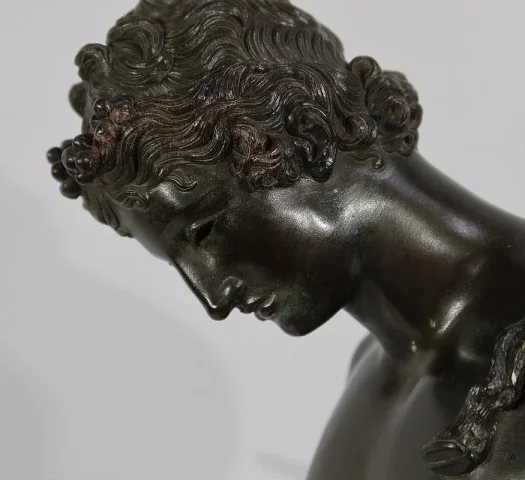 Important Bronze « Narcisse » de M. Amodio  – Fin XIXe