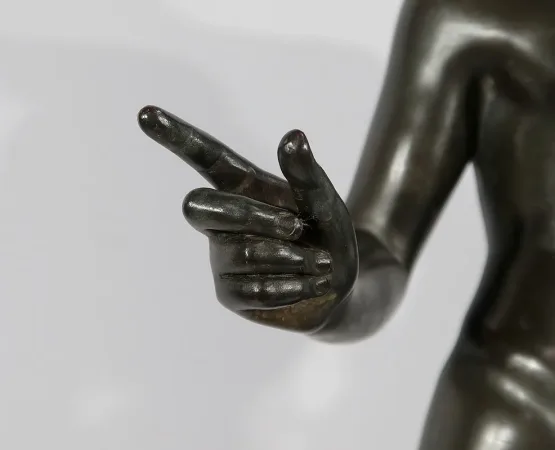BRONZE SCULPTURE by M. AMODIO