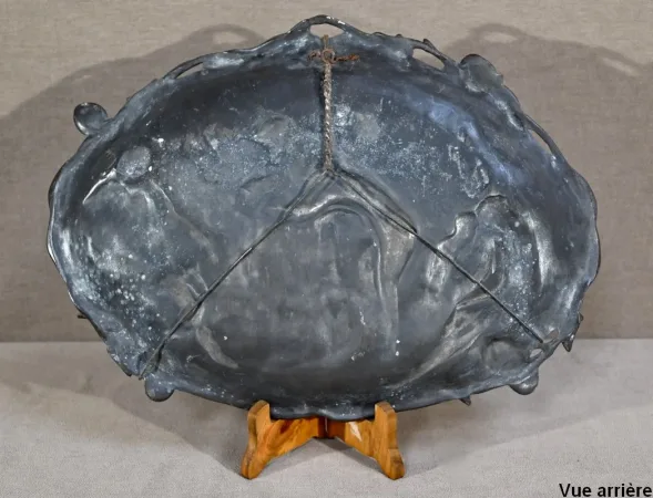 BRONZE PLATE signed by Auguste MOREAU