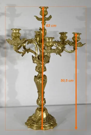 LOUIS XV STYLE CANDELABRA