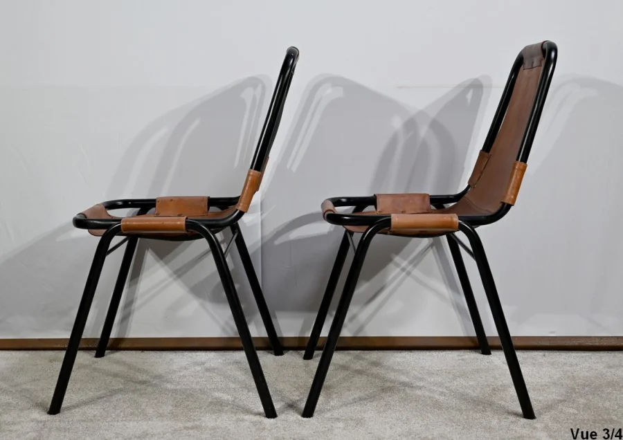 PAAR STÜHLE nach C. PERRIAND