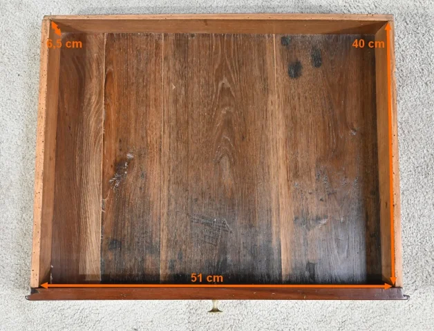 Petite Table en Acajou de Cuba, époque Louis XVI – Fin XVIIIe