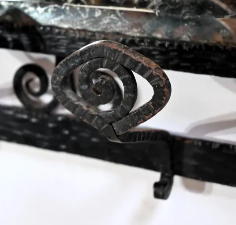 Vestiaire Porte-Bagage en Fer Forgé – 1960