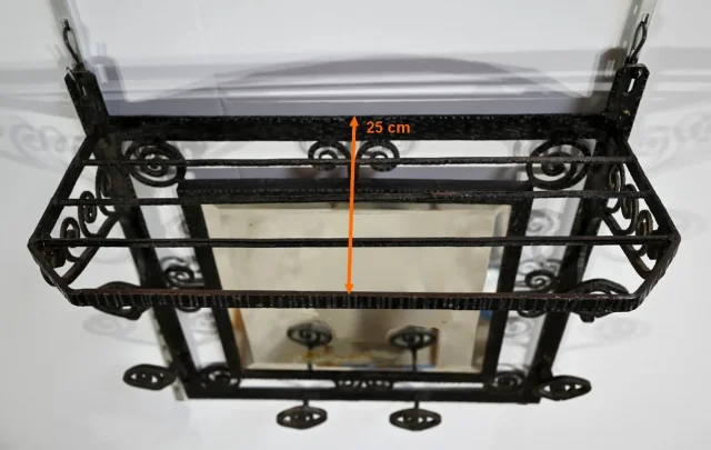 Vestiaire Porte-Bagage en Fer Forgé – 1960