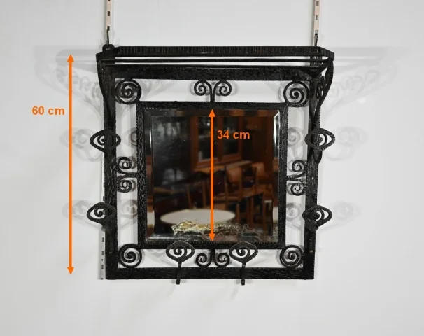 Vestiaire Porte-Bagage en Fer Forgé – 1960