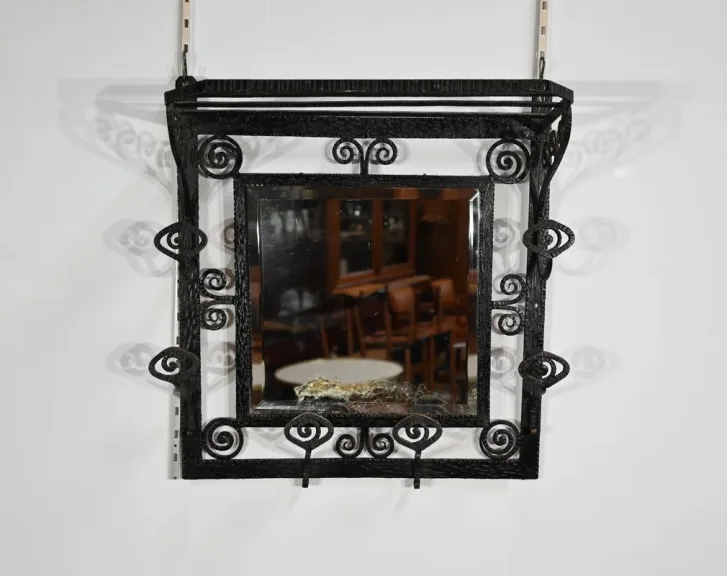 Vestiaire Porte-Bagage en Fer Forgé – 1960