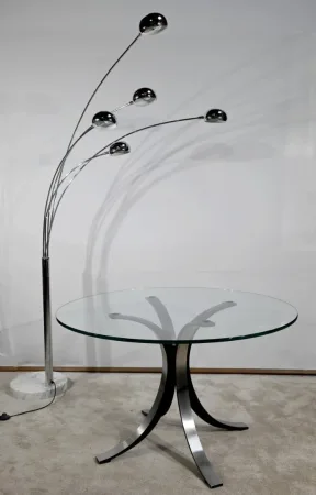 Table T69 Cristal, par E.Gerli et O.Borsani pour Tecno – 1963