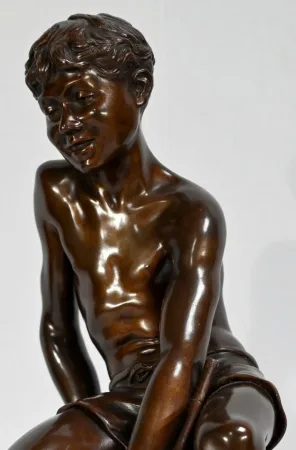 BRONZE STATUETTE signed R. GUILLAUME