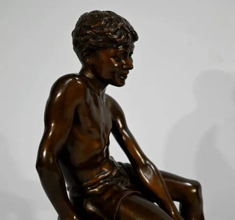 BRONZE STATUETTE signed R. GUILLAUME