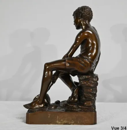 BRONZE STATUETTE signed R. GUILLAUME
