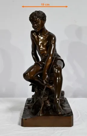 BRONZE STATUETTE signed R. GUILLAUME