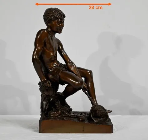 BRONZE STATUETTE signed R. GUILLAUME